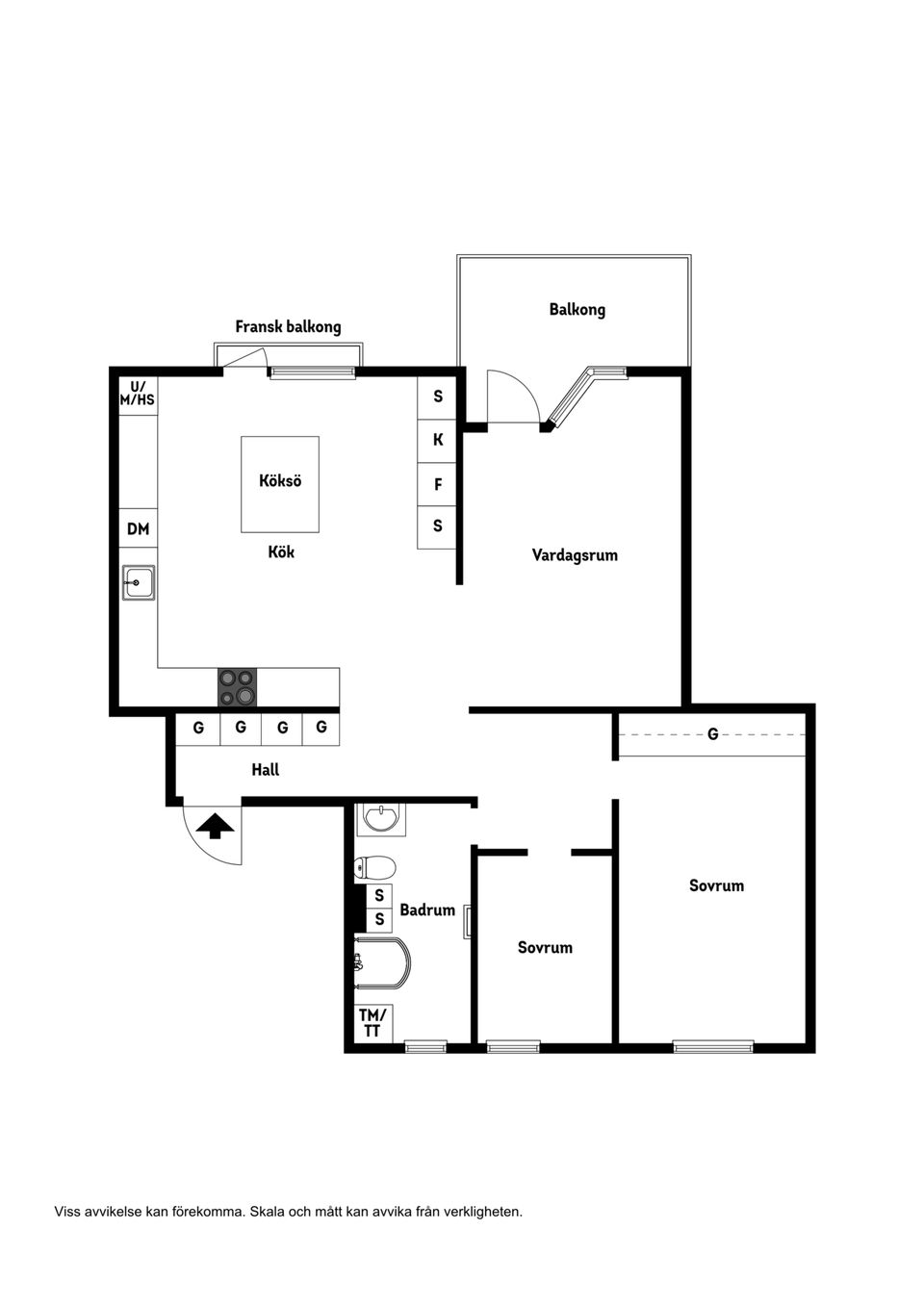 Bostadsrätt, Krongårdsringen 6 B, Örnäset, Luleå