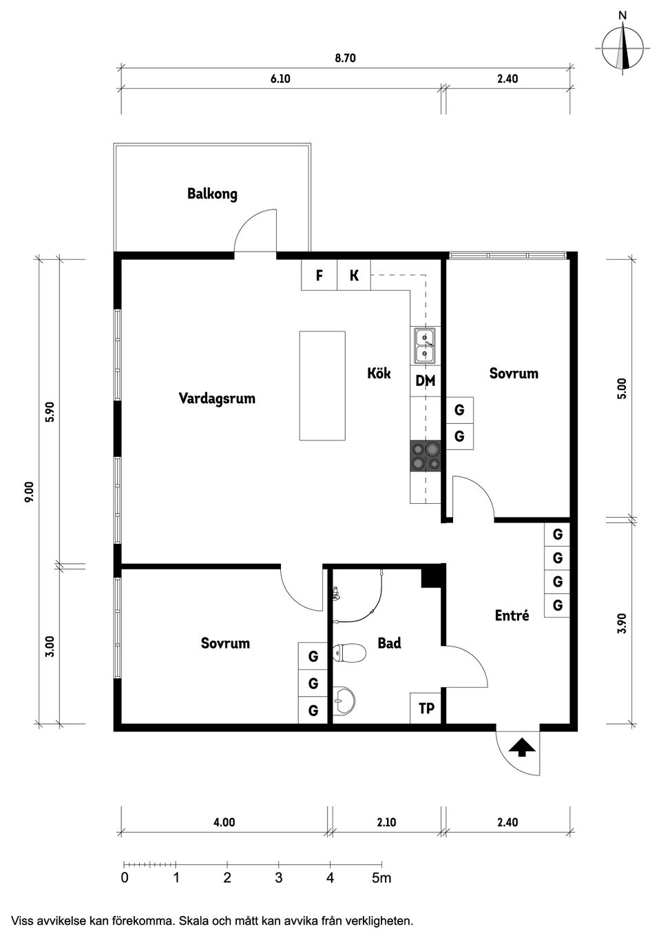 Bostadsrätt, Prästgårdsvägen 1B, Centrum, Alingsås