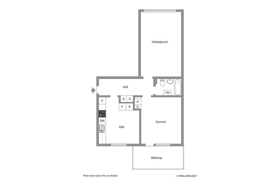 Bostadsrätt, Västra Ringvägen 112, Kullen, Härnösand