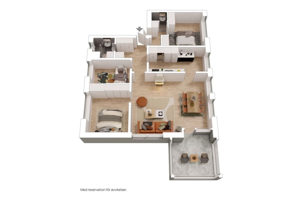 Bostadsrätt, Falkvägen 14, Sigtuna - Brännbo, Sigtuna