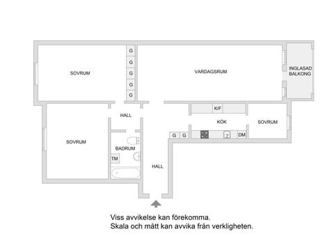Bostadsrätt, Järnvägsgatan 58, Centrala Sundbyberg, Sundbyberg