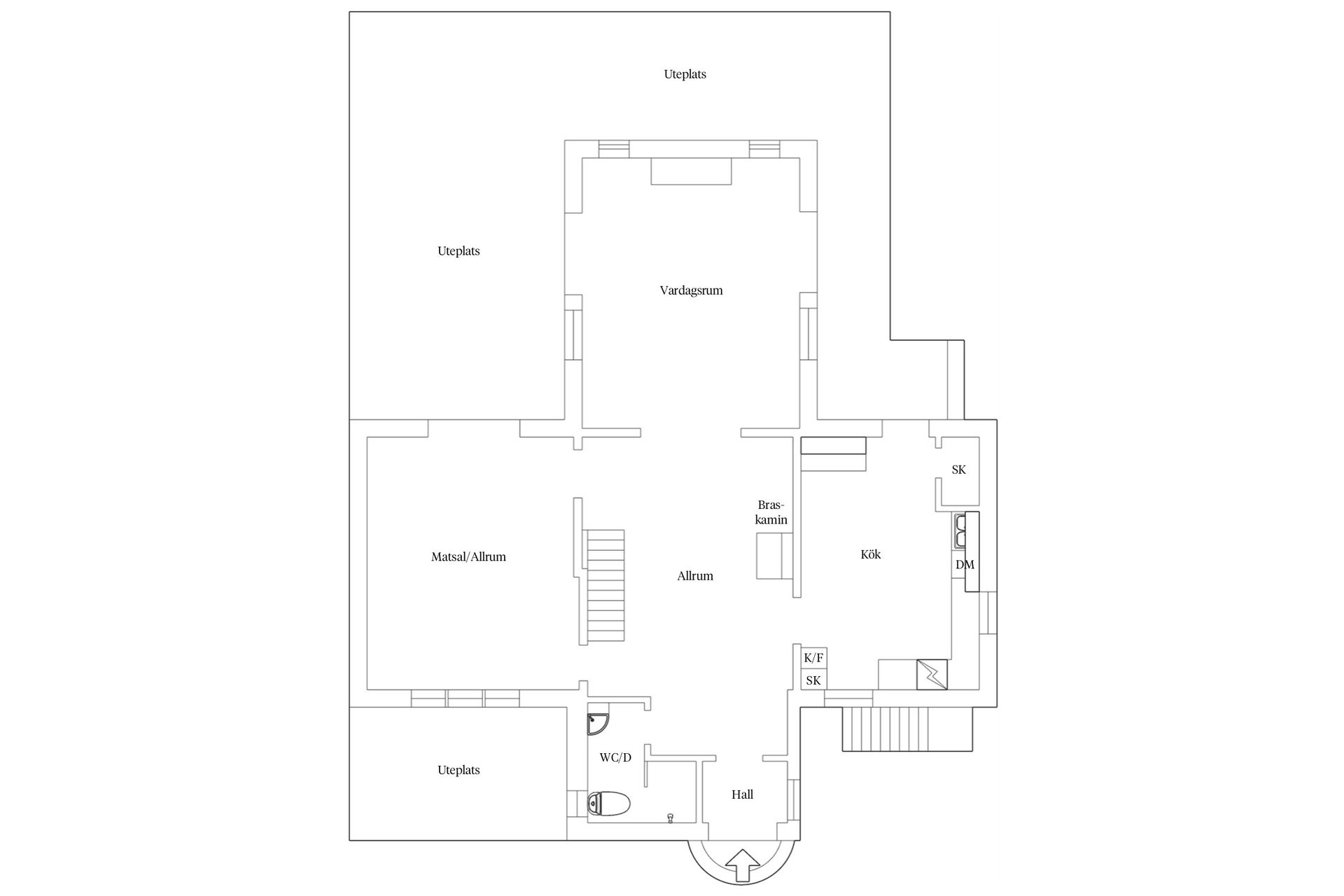 Villa, Gård/Skog, Skräddarödsvägen 7, Skräddaröd, Simrishamn