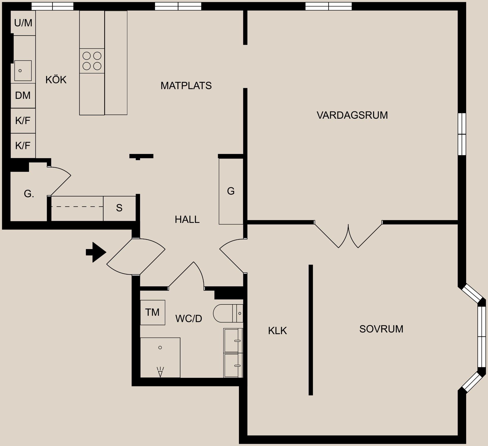 Bostadsrätt, Sundeliusgatan 4A, Söder, Norrköping