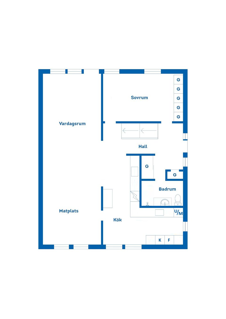 Villa, Radhus, Länsmansvägen 29, Valbo, Gävle