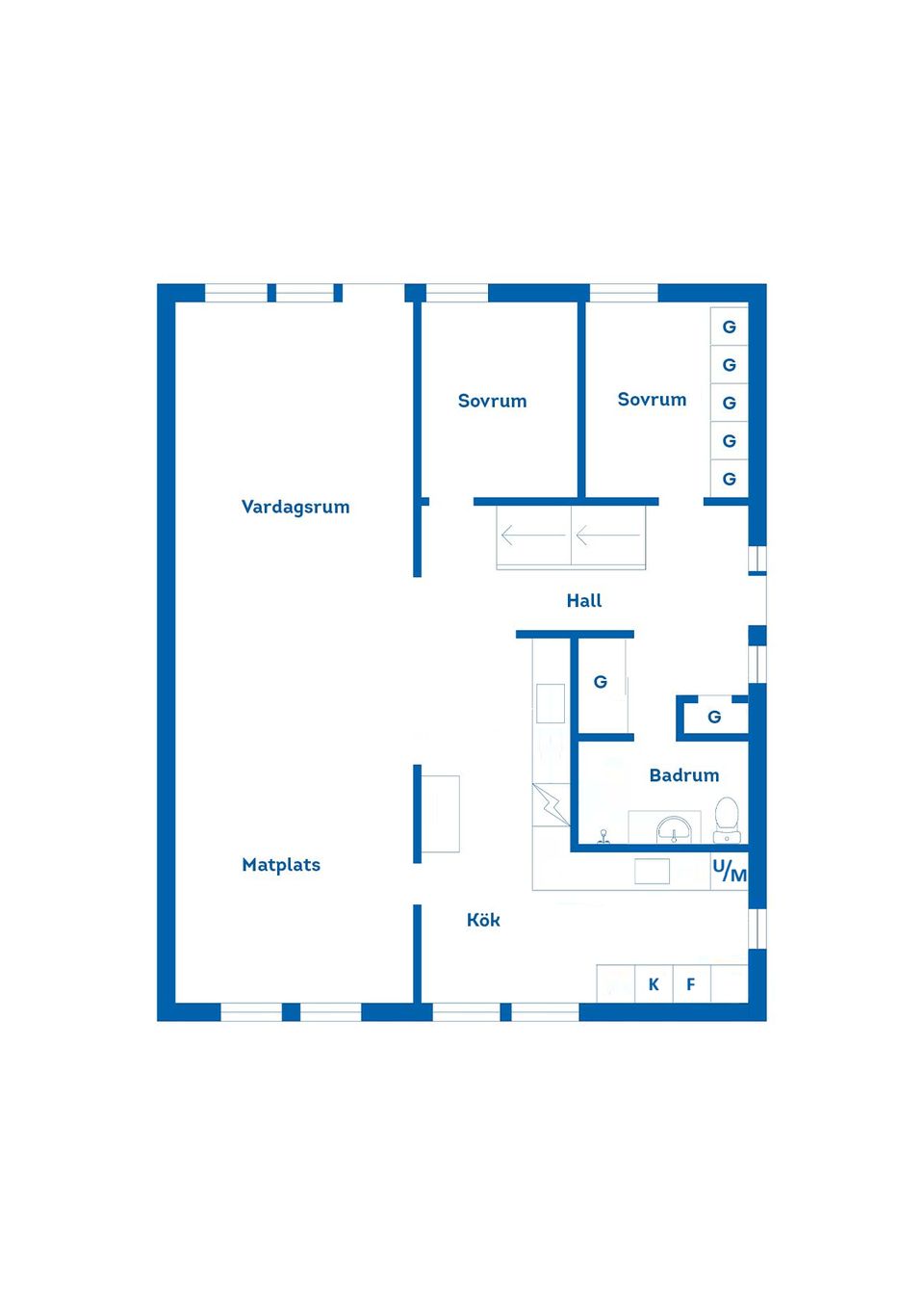Villa, Radhus, Länsmansvägen 29, Valbo, Gävle