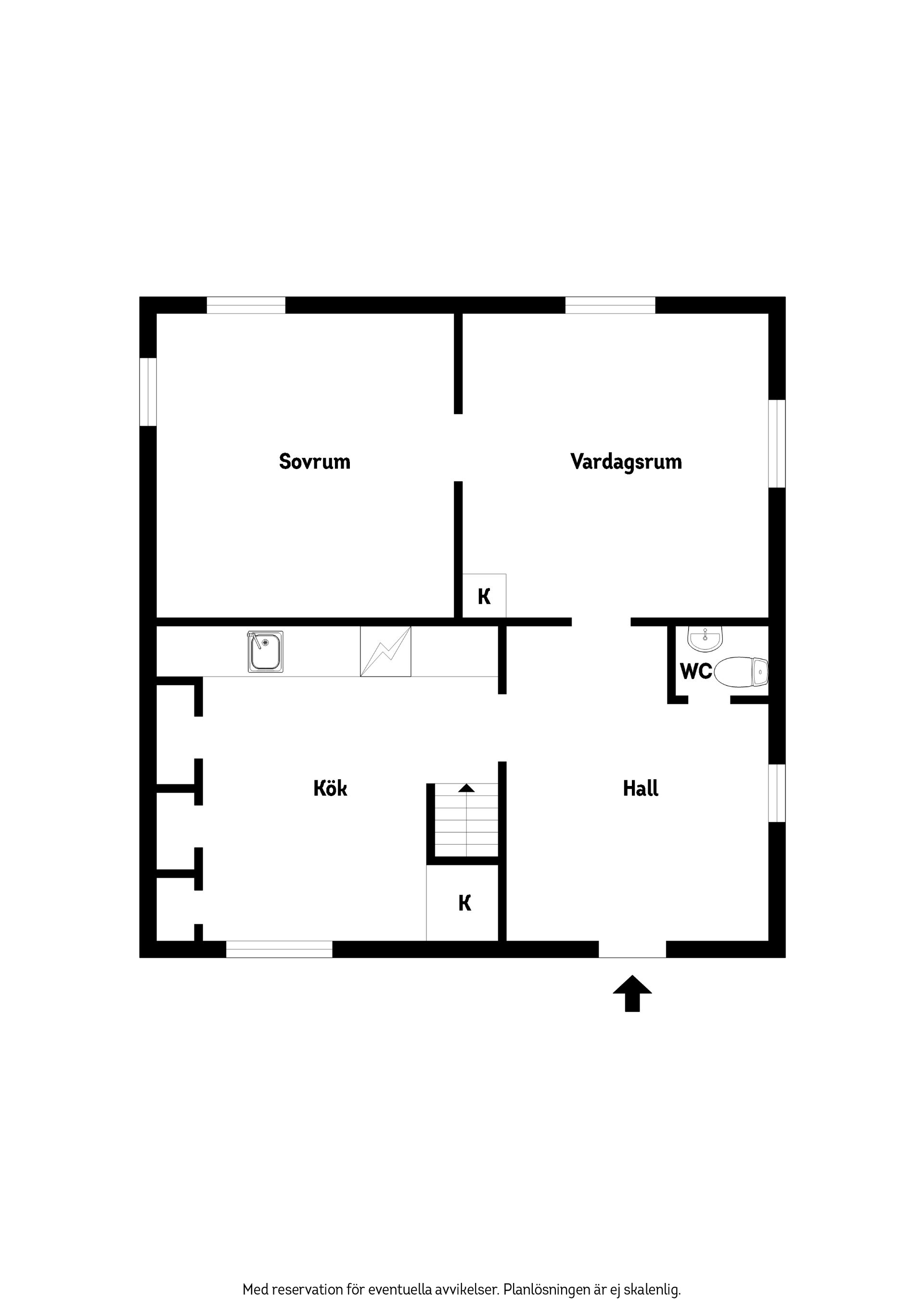Villa, Rosenborgsvägen 20, Viby, Kristianstad