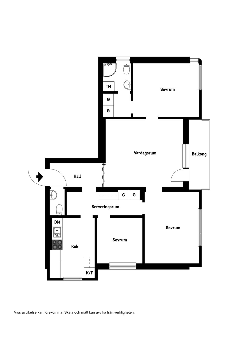 Bostadsrätt, Björkbackavägen 4A, Karlslund, Östersund