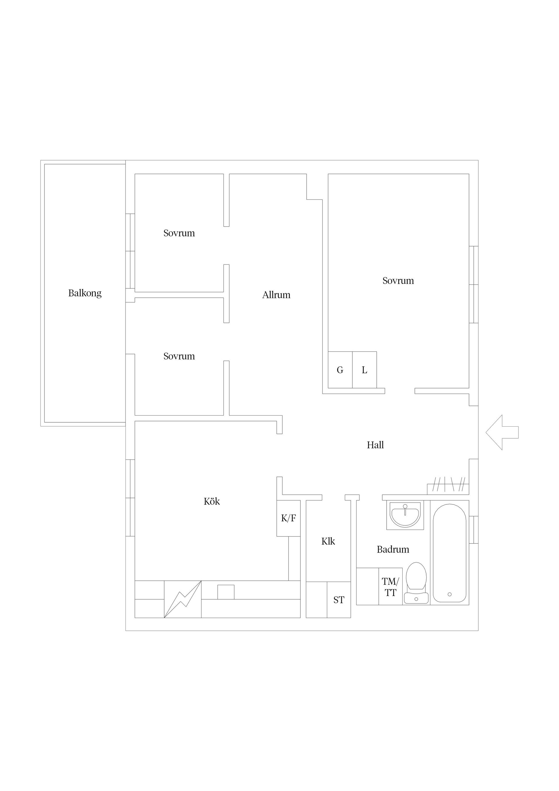 Bostadsrätt, Kavlevägen 133, Kästa, Huddinge
