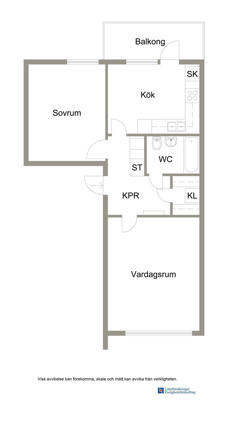 Bostadsrätt, Kihlmansgatan 34C, Skogsbrynet, Köping