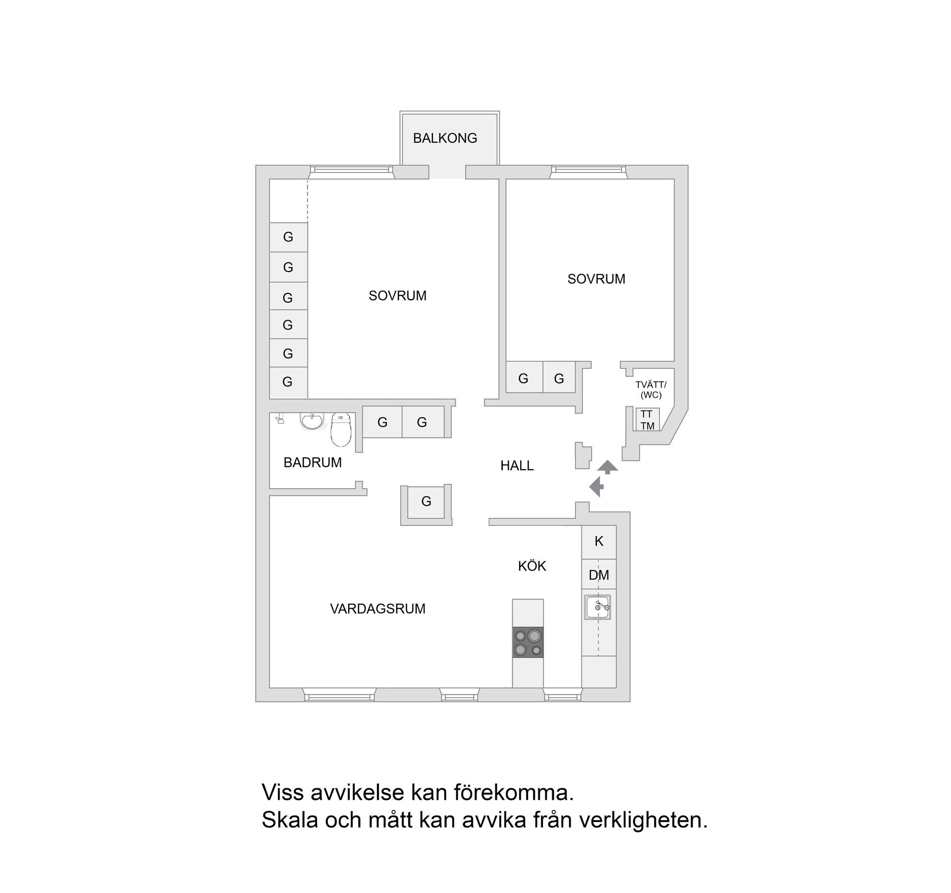 Bostadsrätt, Årstavägen 51, Årsta, Stockholm