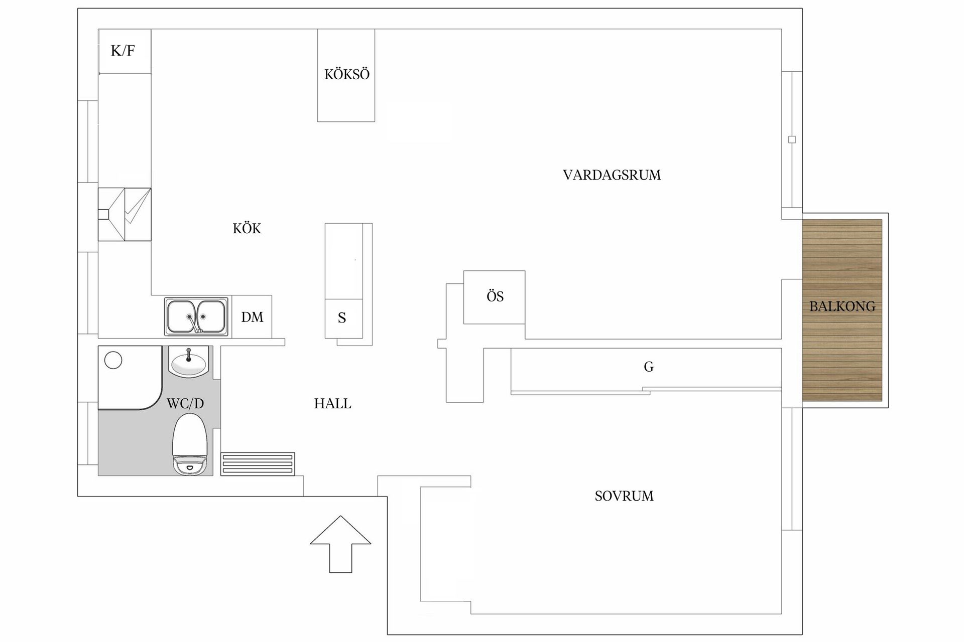 Bostadsrätt, Hallebergsvägen 18, Bromma - Traneberg, Stockholm
