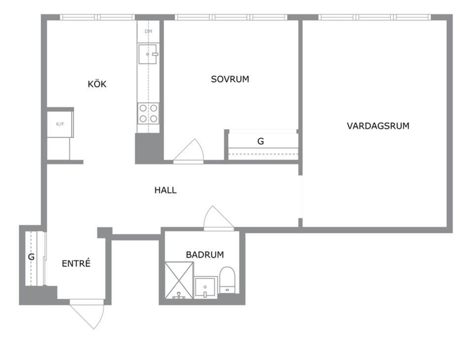 Bostadsrätt, Kvarnholmsgatan 5, Tågaborg, Helsingborg