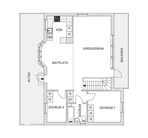 Villa, Centralvägen 22A, Trollbäcken, Tyresö
