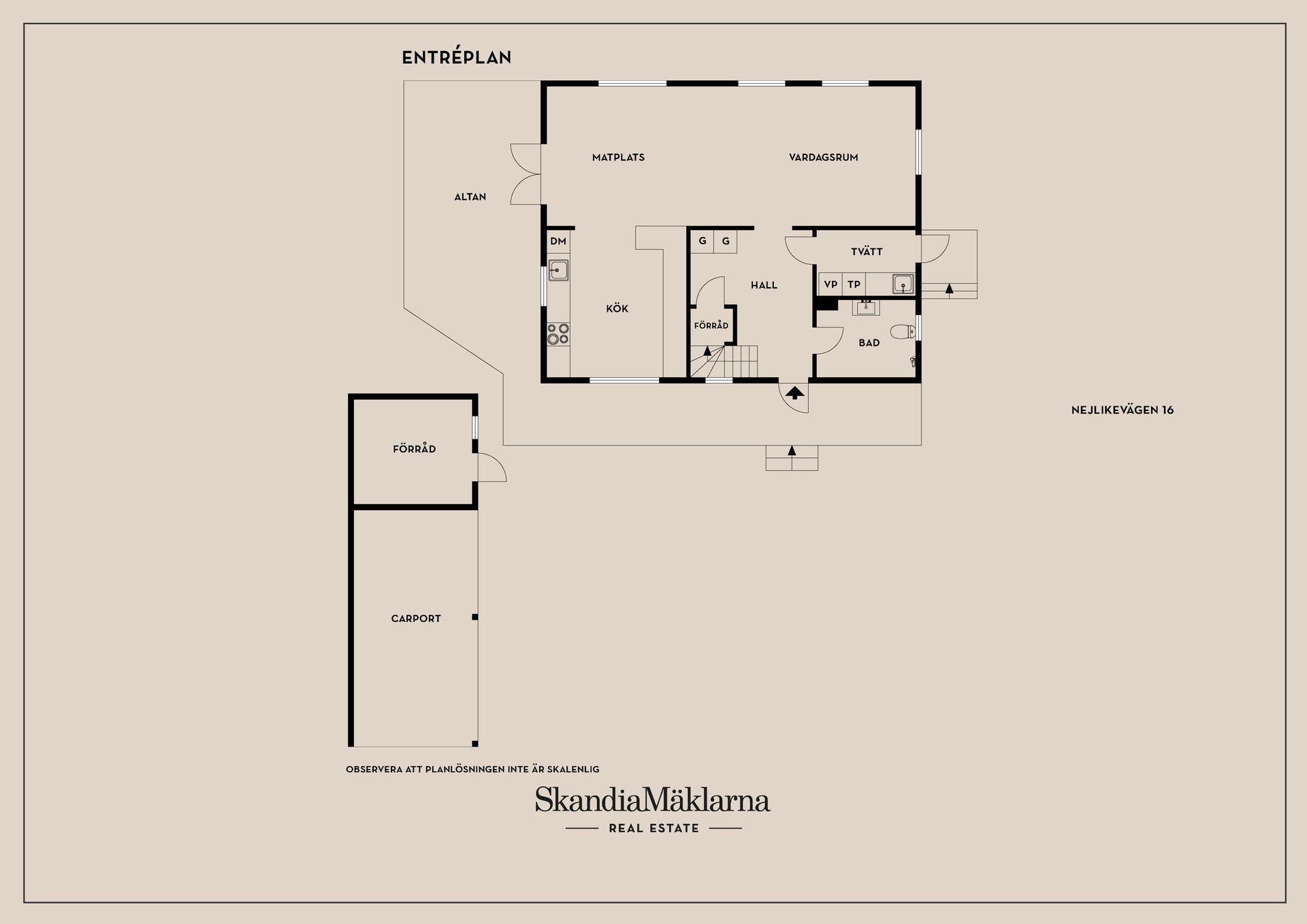 Villa, Nejlikevägen 16, Botkyrka