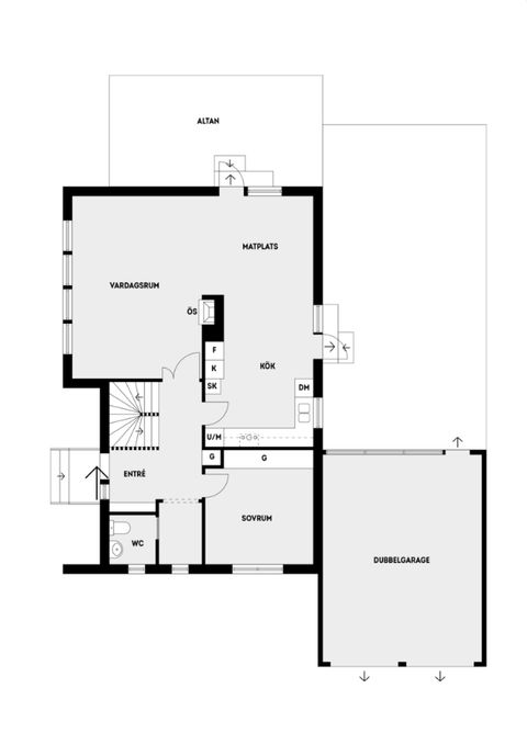 Villa, Rullstensvägen 6, Vallabrink, Täby