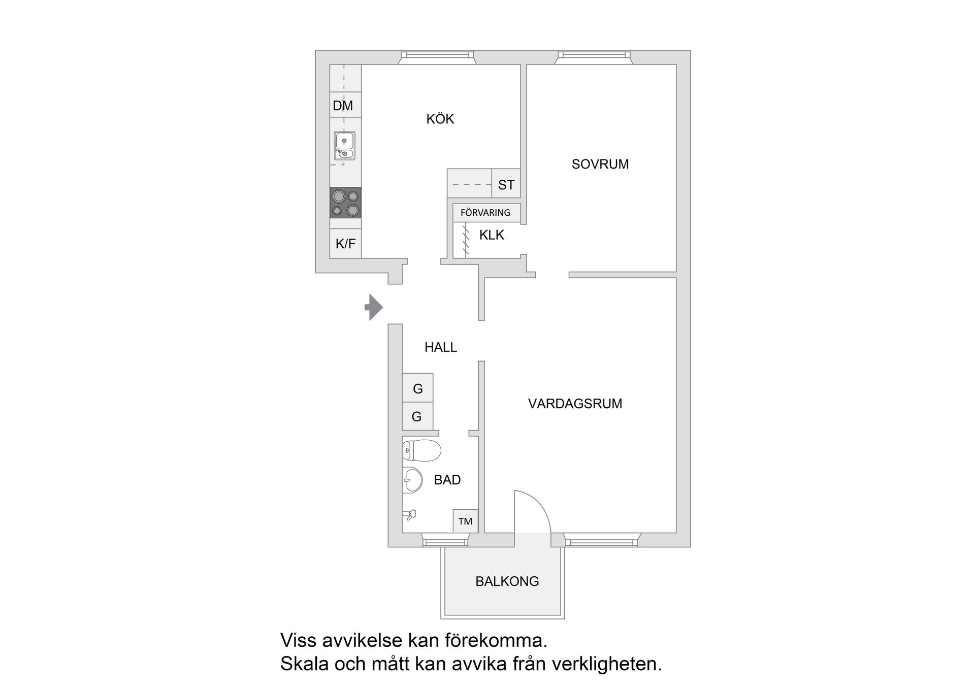 Bostadsrätt, Svartågatan 84, 2tr, Bagarmossen, Stockholm