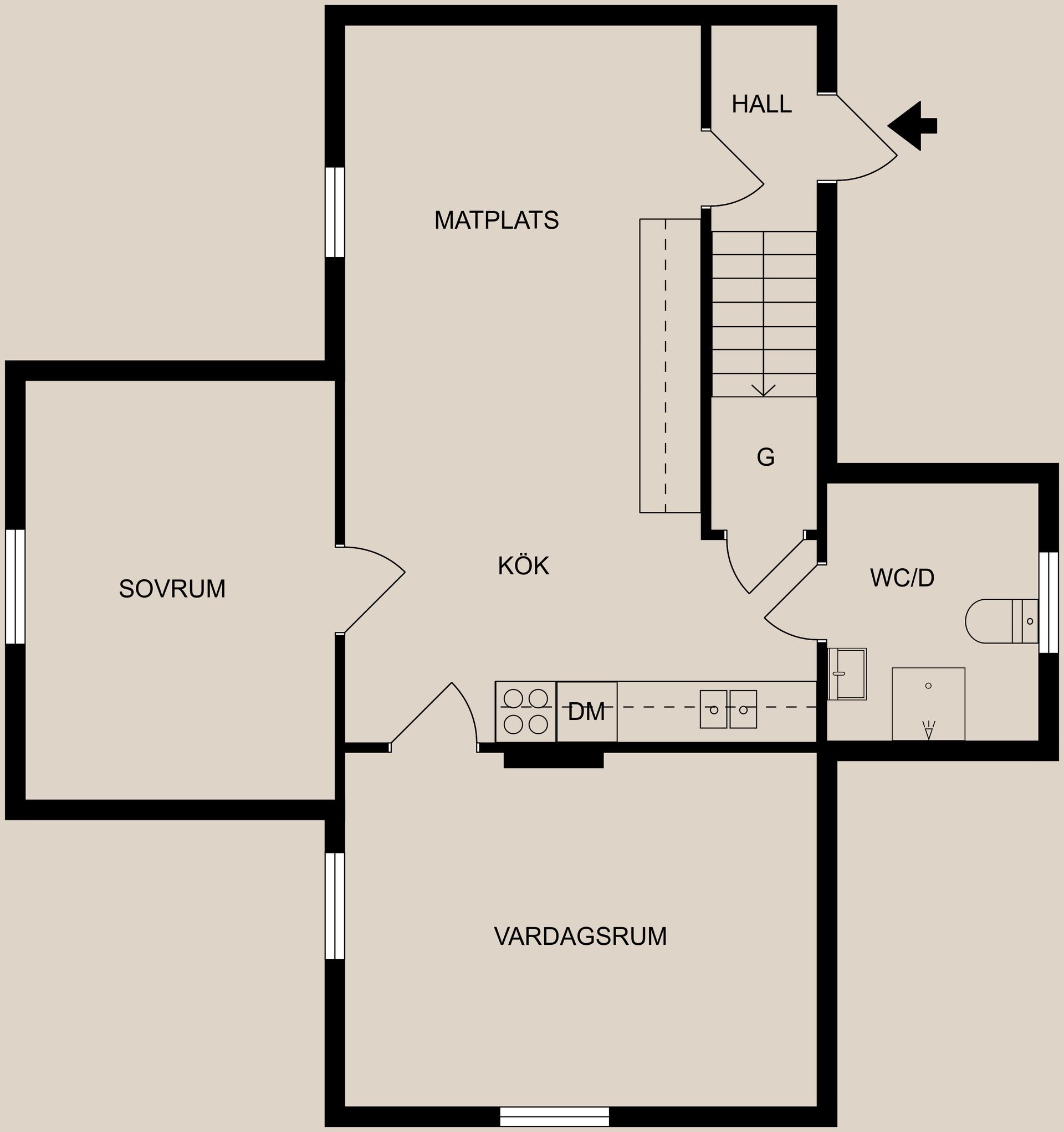 Fritidshus, Kvarsebo Kolvik 2, Kolvik, Norrköping