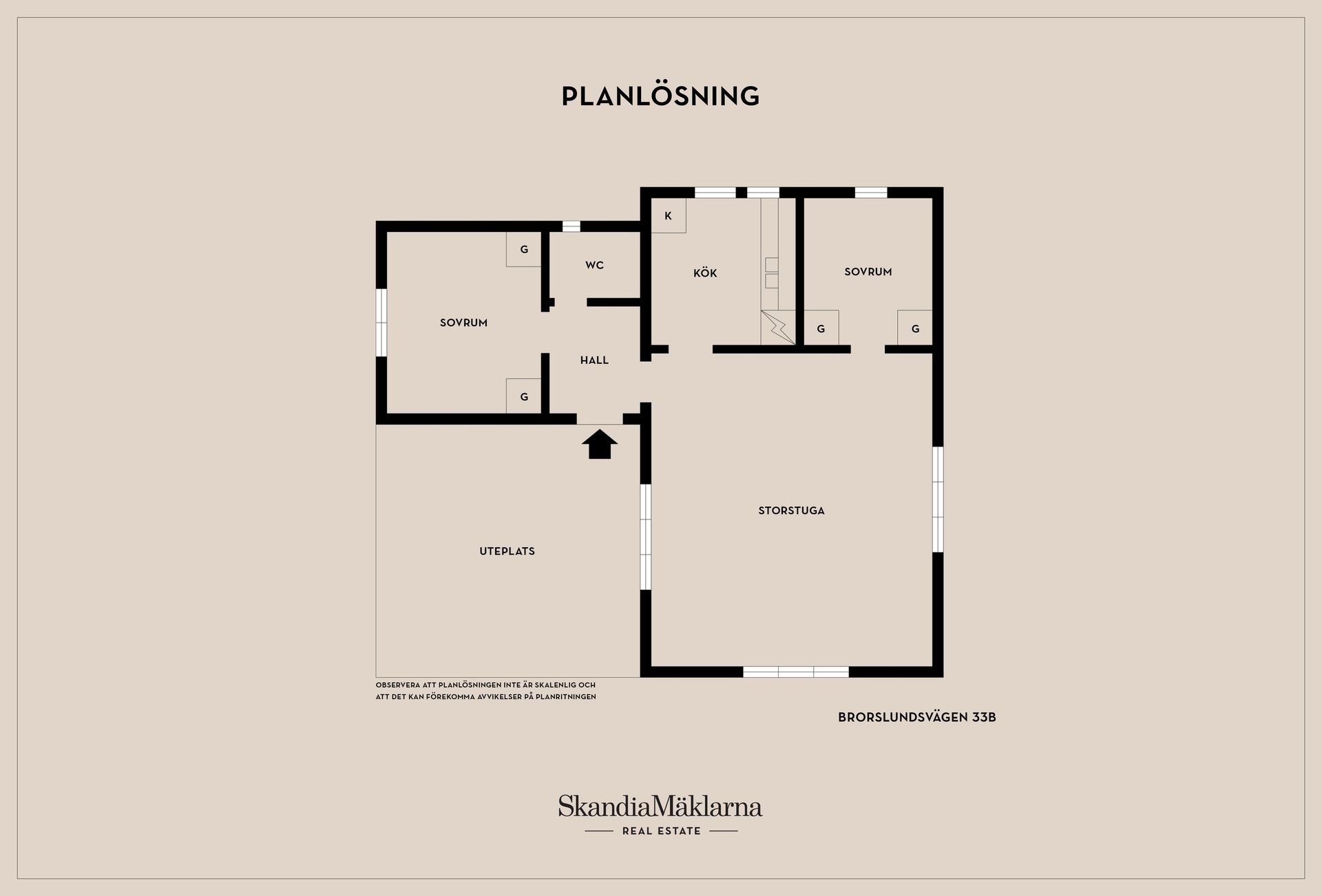 Villa, Brorslundsvägen 33B, Vellinge