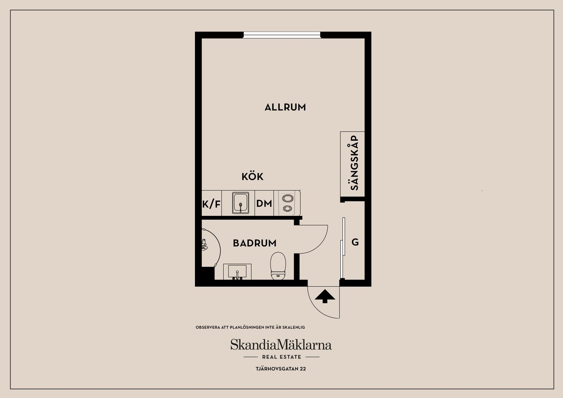 Bostadsrätt, Tjärhovsgatan 22, Södermalm, Stockholm