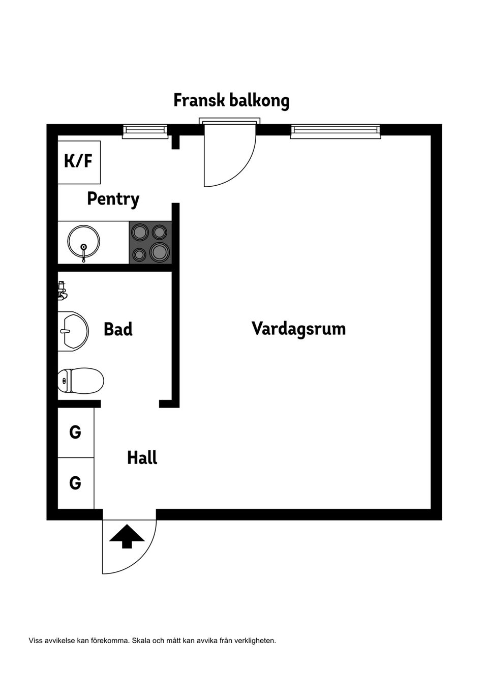 Bostadsrätt, Centralgatan 26A, Centrala Nynäshamn, Nynäshamn