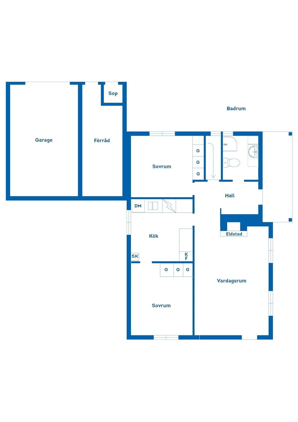 Villa, Stenhällsgatan 3, Norrsundet, Gävle