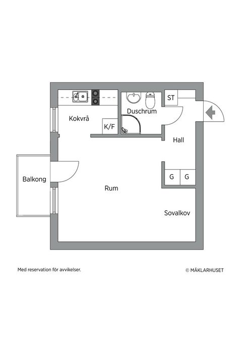 Bostadsrätt, Bergsvägen 10C, Öster, Hudiksvall