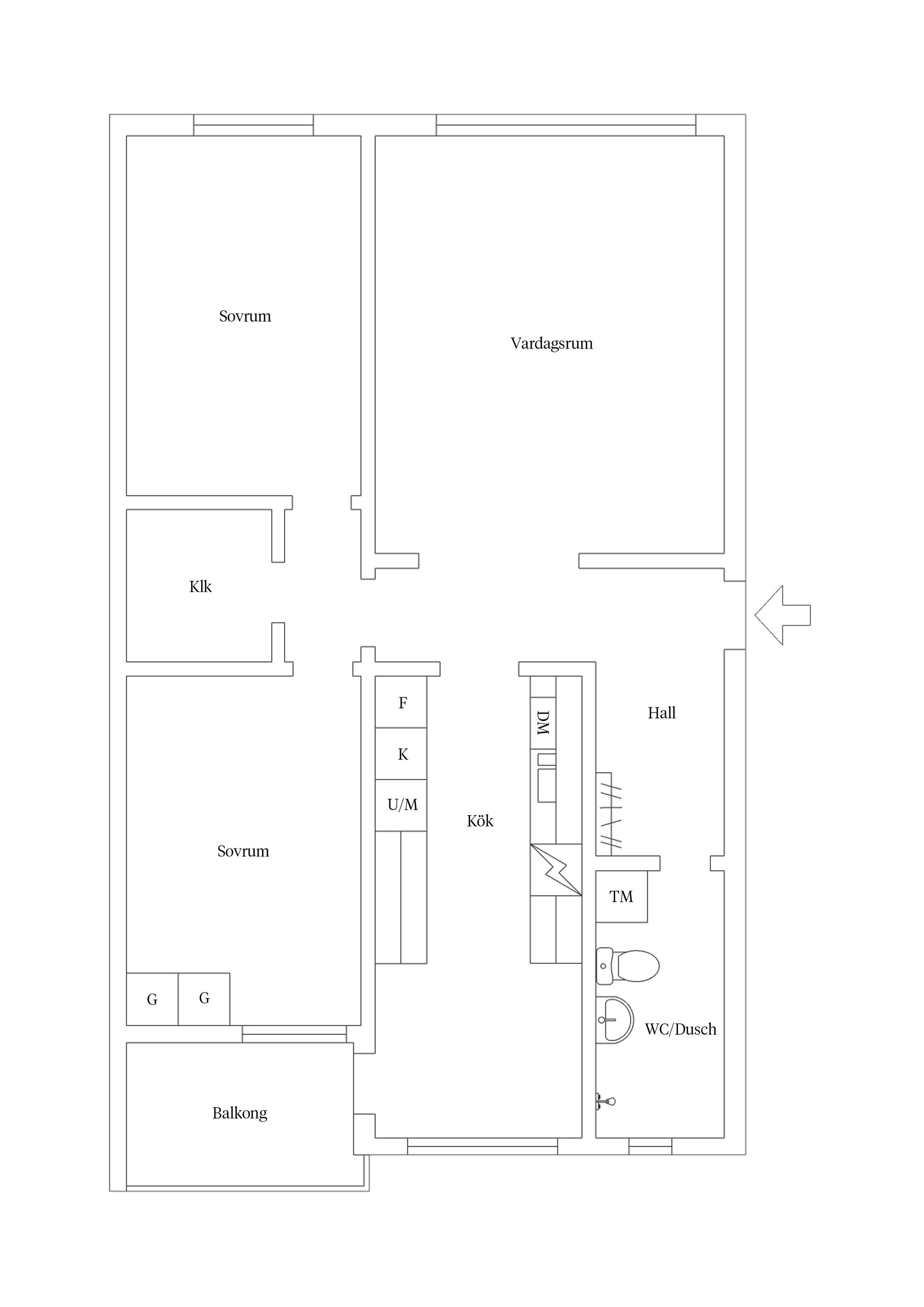 Bostadsrätt, Lybecksvägen 9A, Djurängen, Kalmar