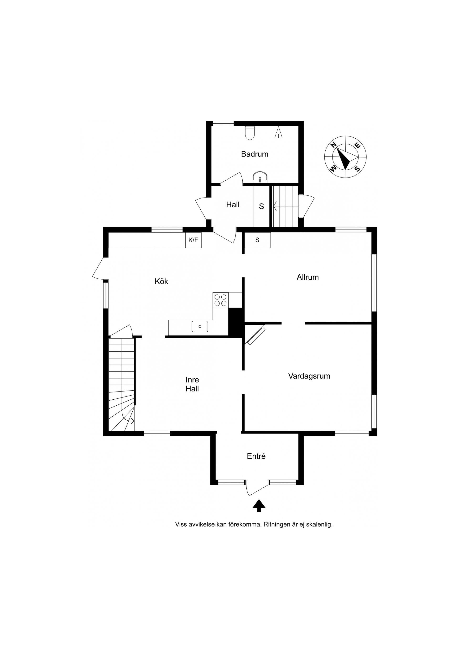 Villa, Ströfors 2, Väröbacka, Varberg