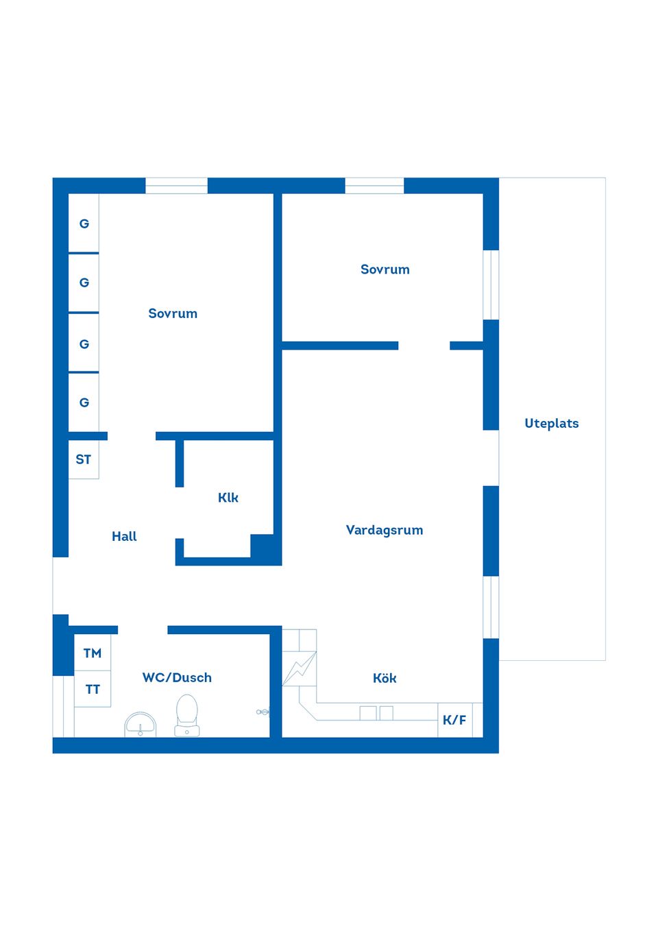 Bostadsrätt, Sivs gata 1B, Vikingstad, Linköping