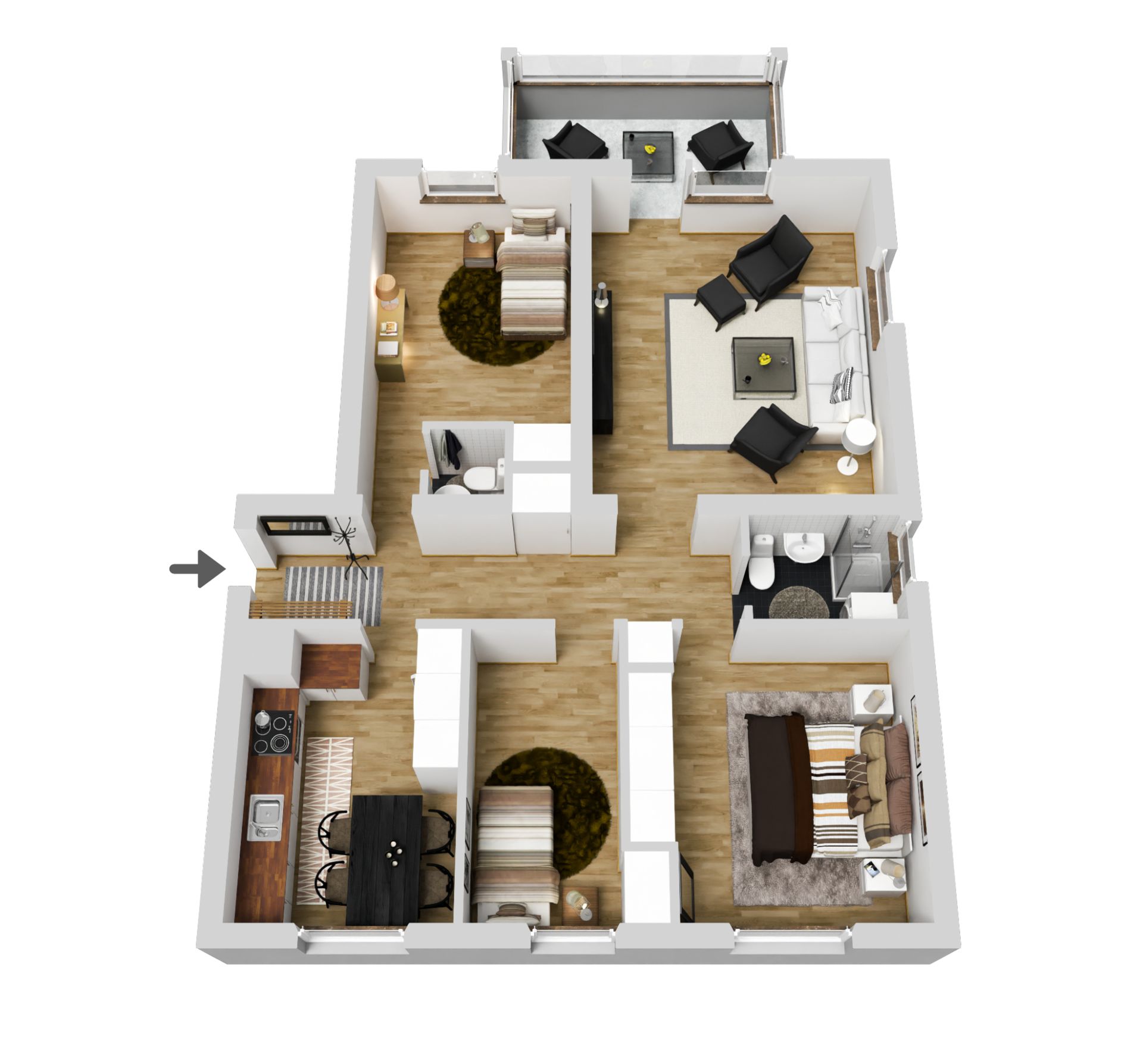 Bostadsrätt, Vintergatan 65, Skelleftehamn, Skellefteå