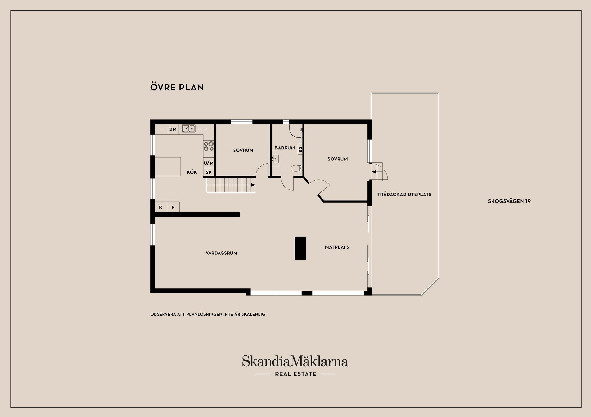 Villa, Skogsvägen 19, Fullersta - Centrala Huddinge, Huddinge
