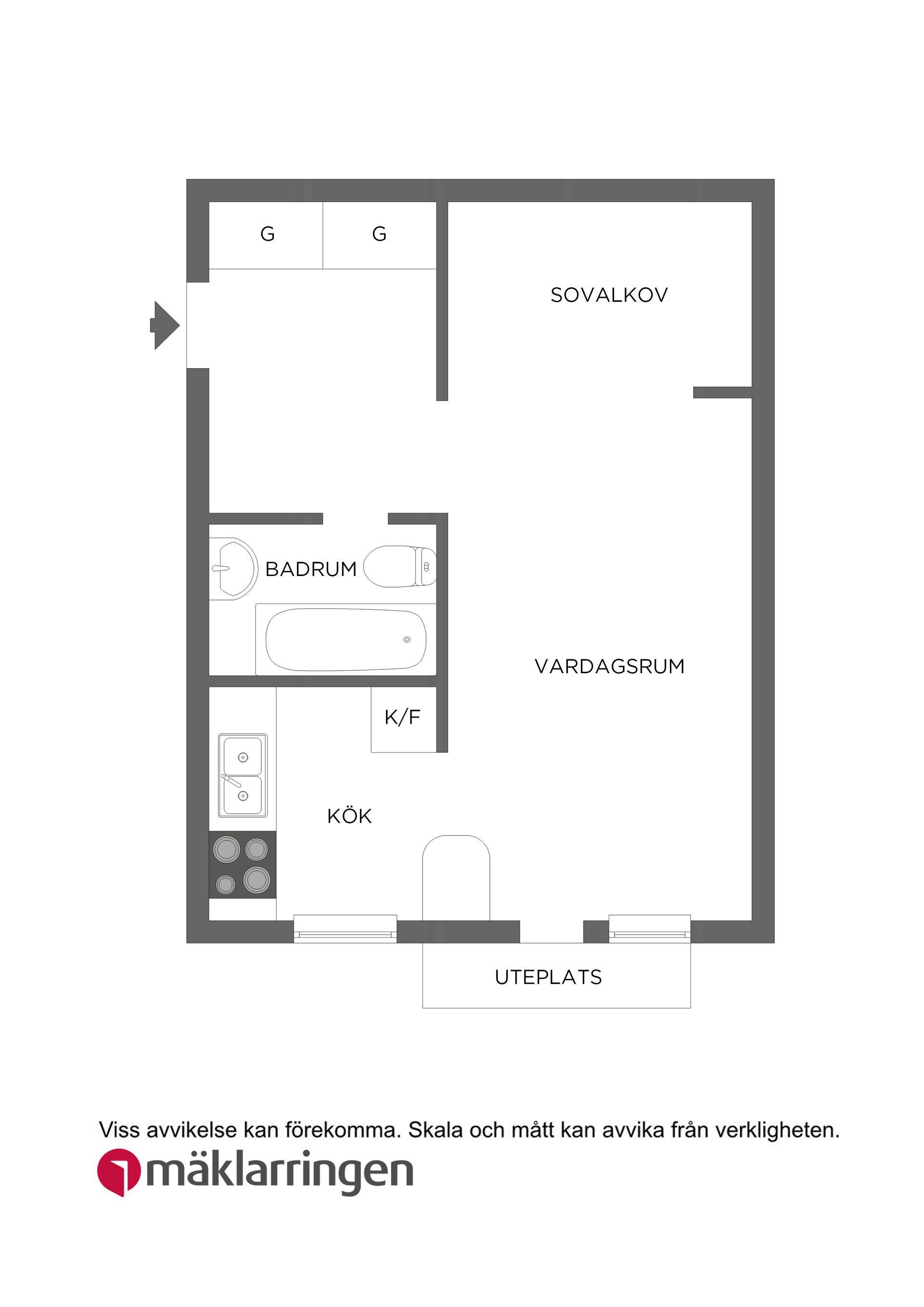 Bostadsrätt, Huggarvägen 31, Västerhaninge, Haninge