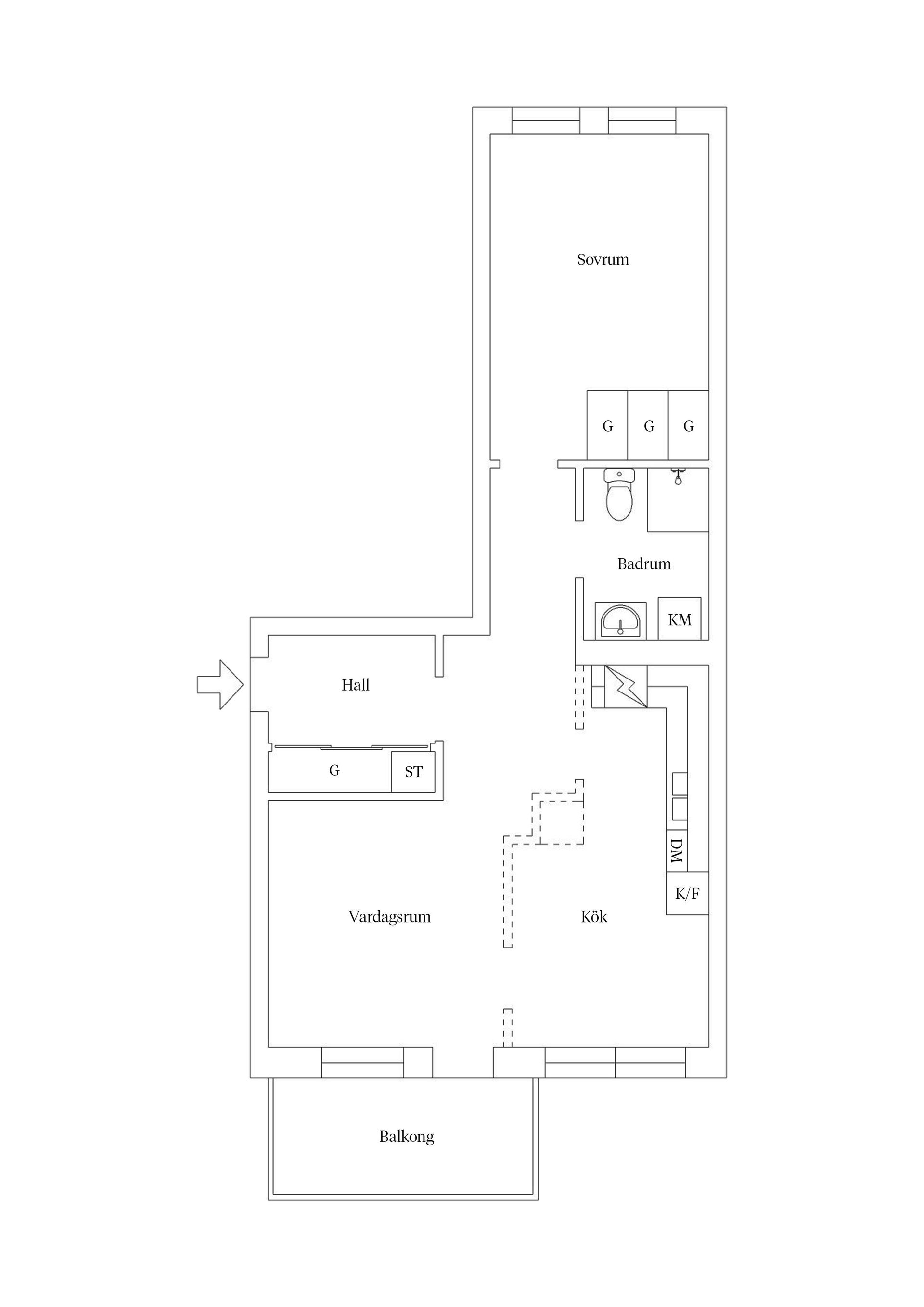 Bostadsrätt, Råbyvägen 53D, Gränby, Uppsala
