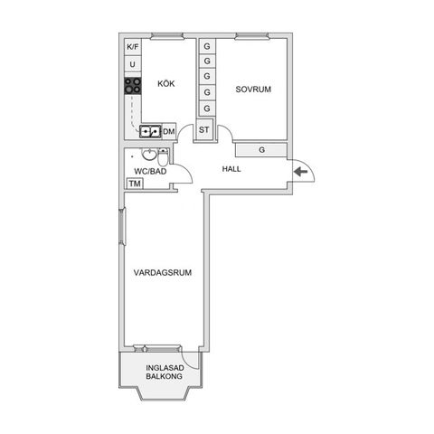 Bostadsrätt, Sikvägen 8, Tyresö Centrum, Tyresö