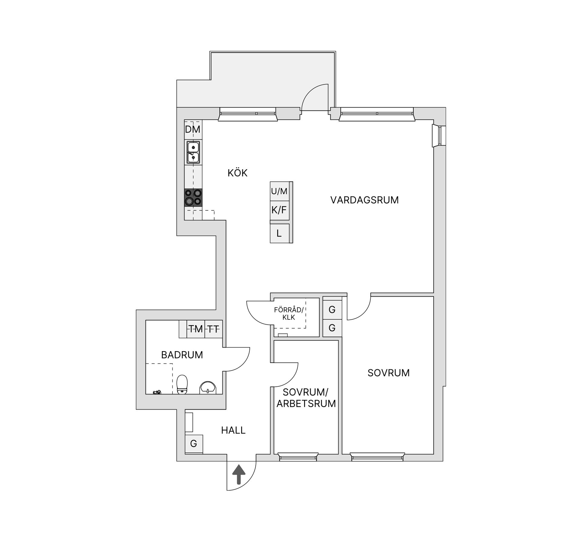 Bostadsrätt, Gröna vägen 101, Hentorp, Skövde