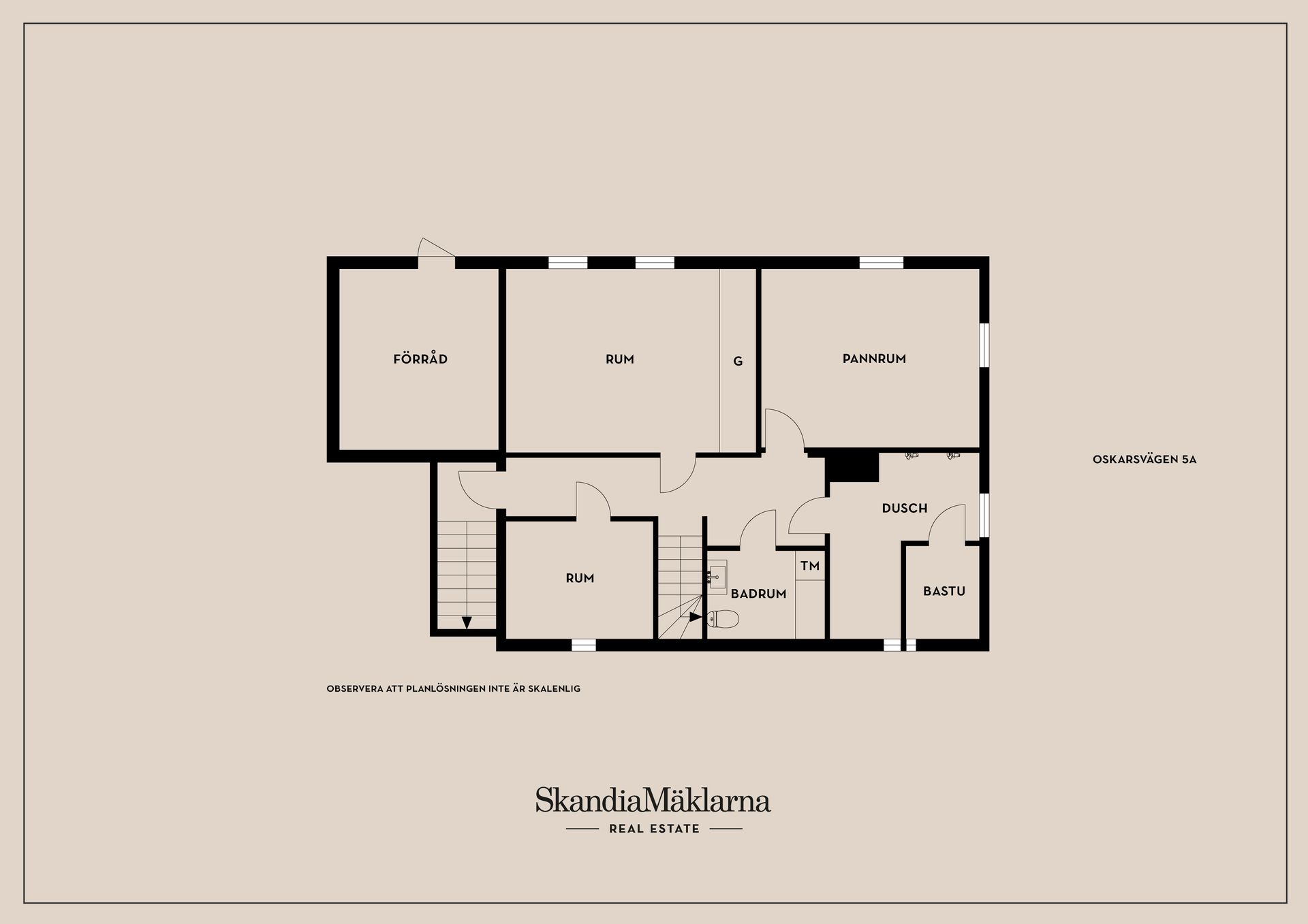 Villa, Oskarsvägen 5A, Glömsta, Huddinge