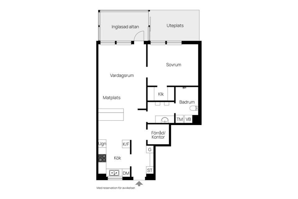 Bostadsrätt, Bokvägen 7k, Centralt/Lundåkra, Gislaved
