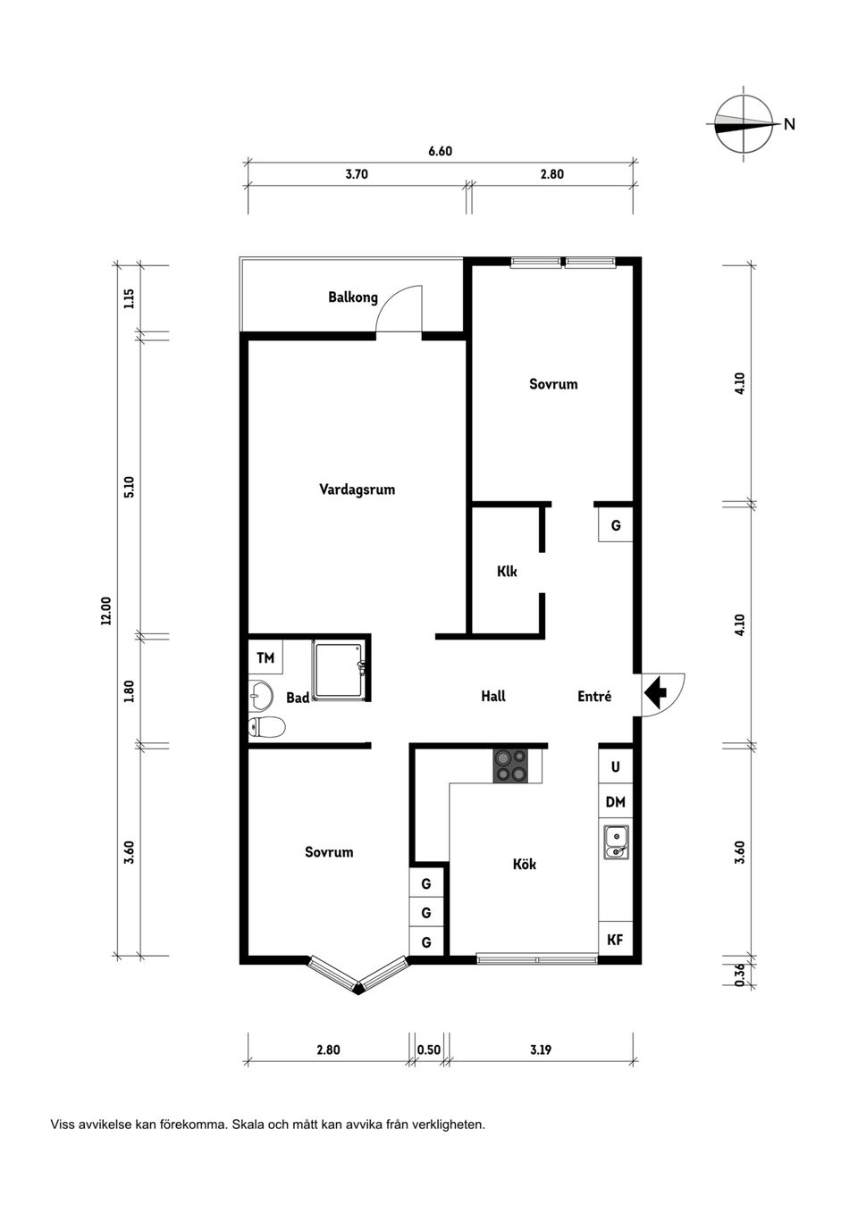 Bostadsrätt, Skånegatan 14A, Eneborg, Helsingborg