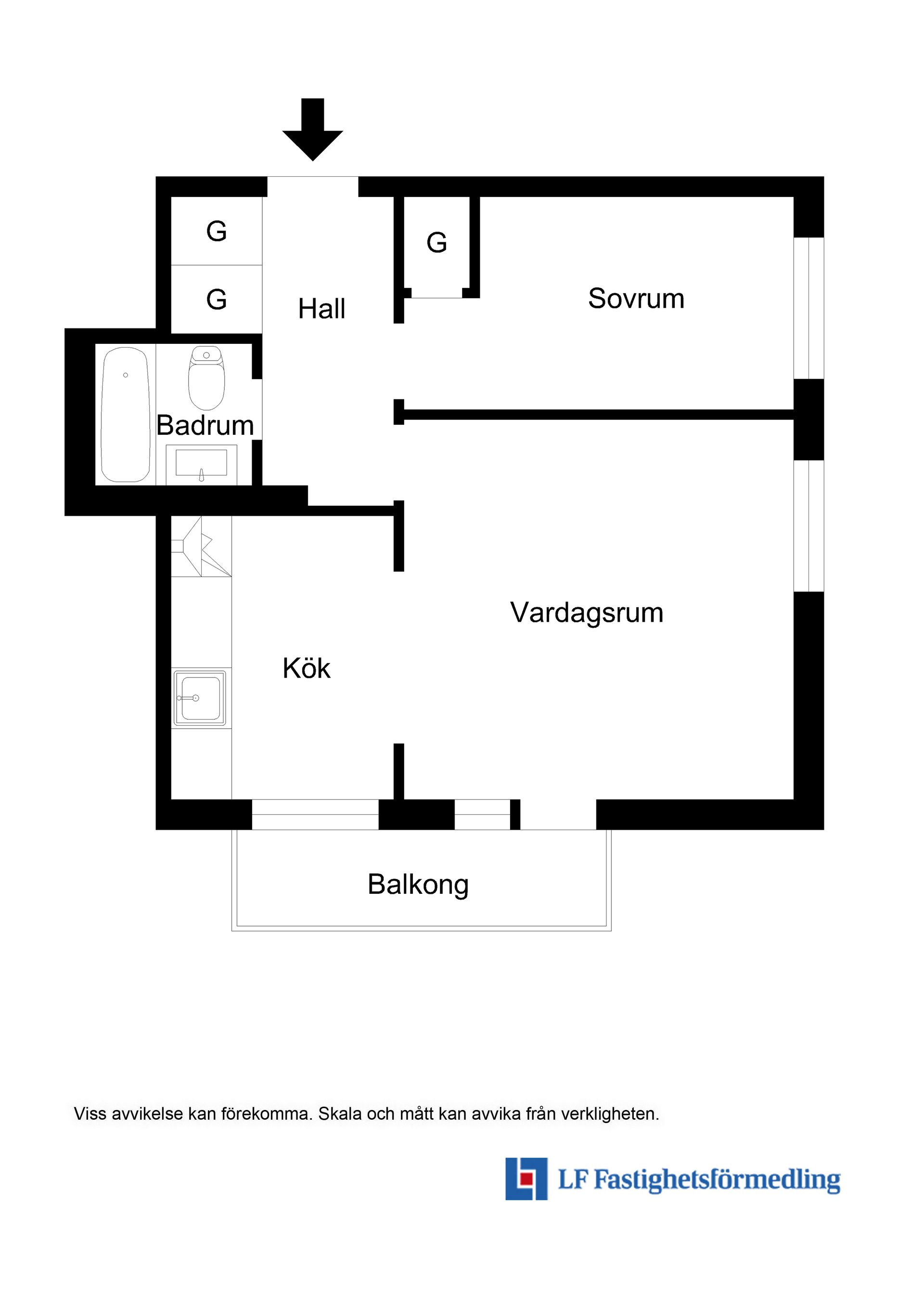 Bostadsrätt, Sallerupsvägen 26C, Ellstorp, Malmö