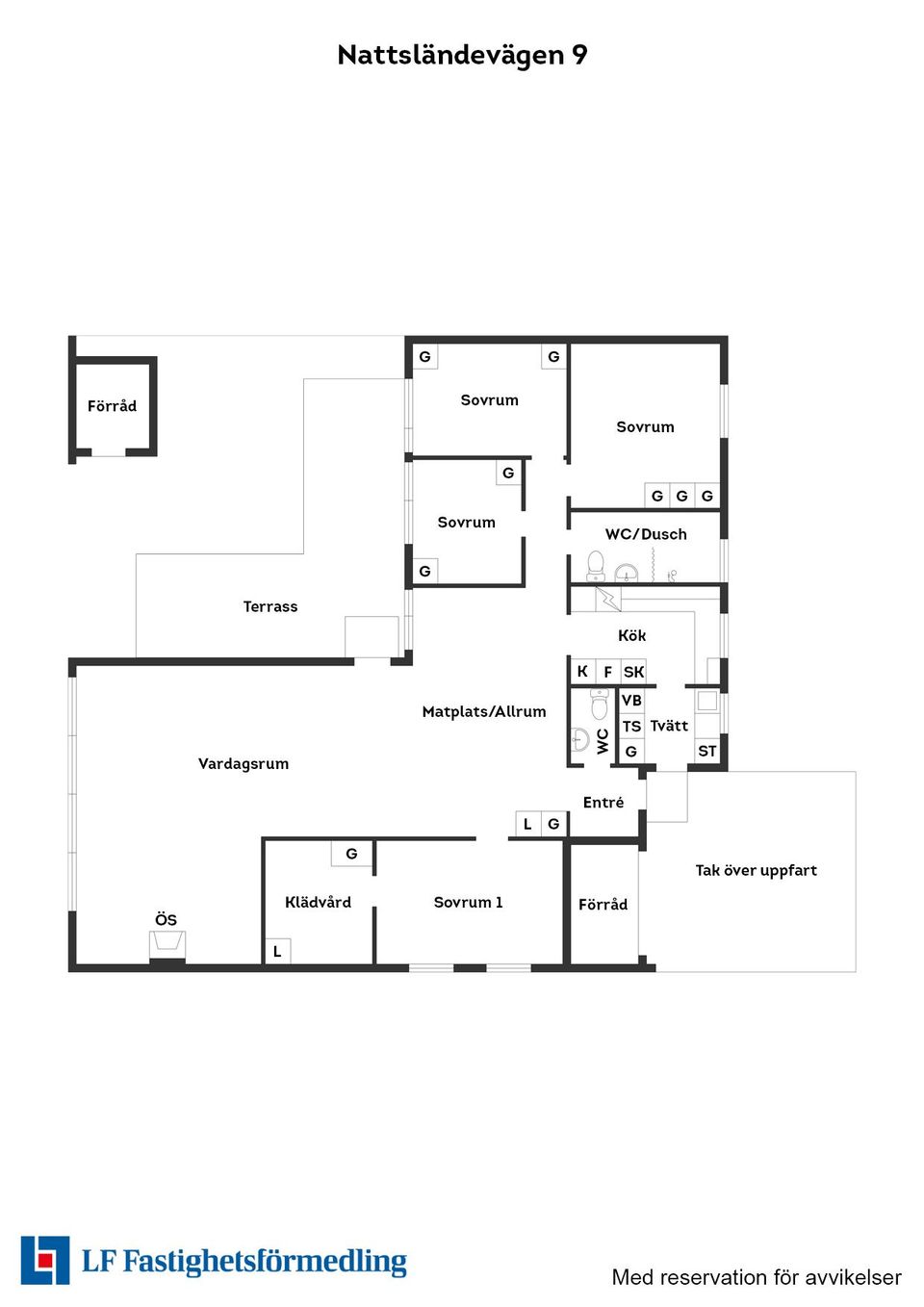 Villa, Radhus, Nattsländevägen 9, Snöstorp, Halmstad