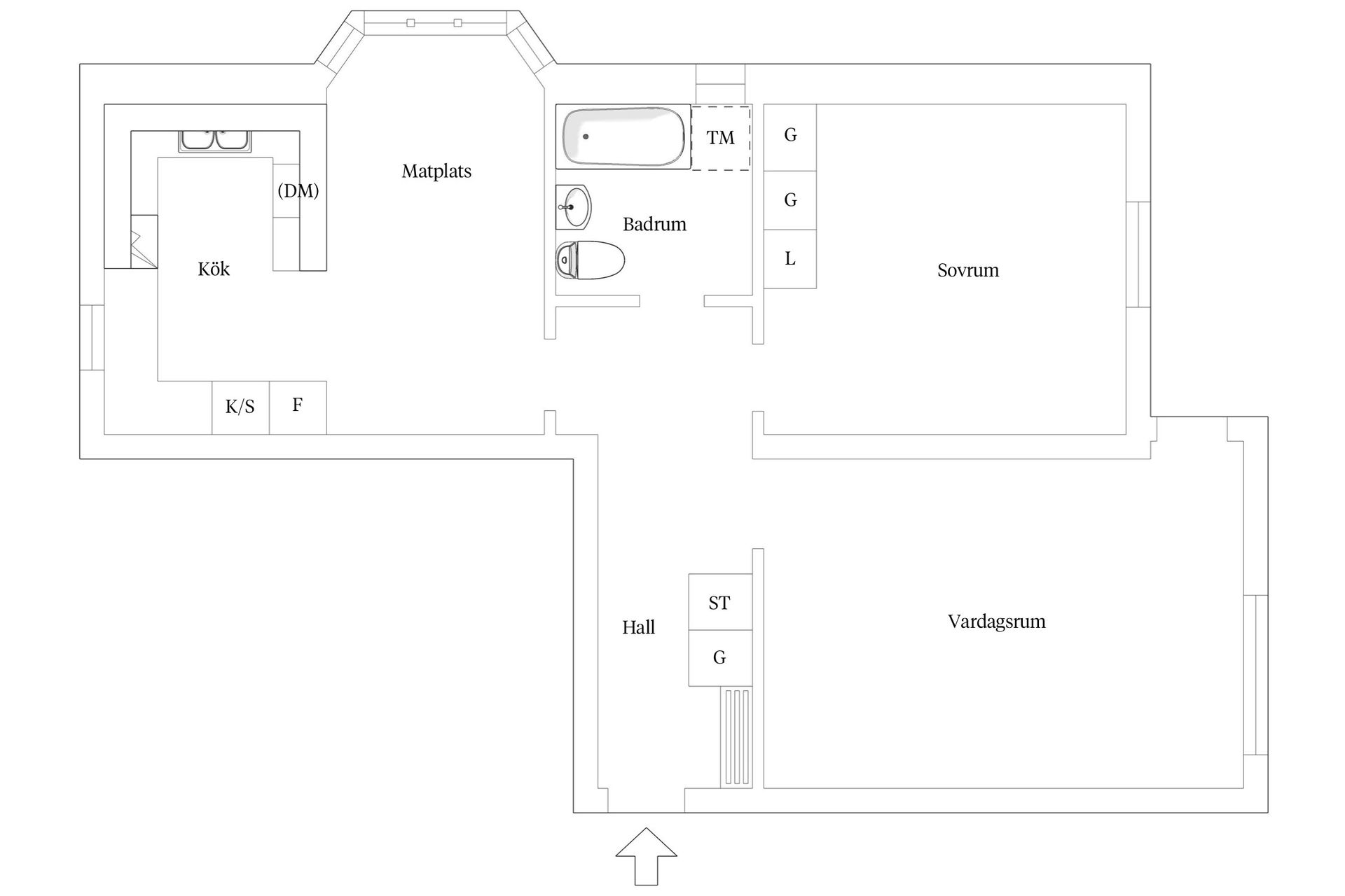 Bostadsrätt, Hertig Karls väg 4, Strängnäs Centralt, Strängnäs