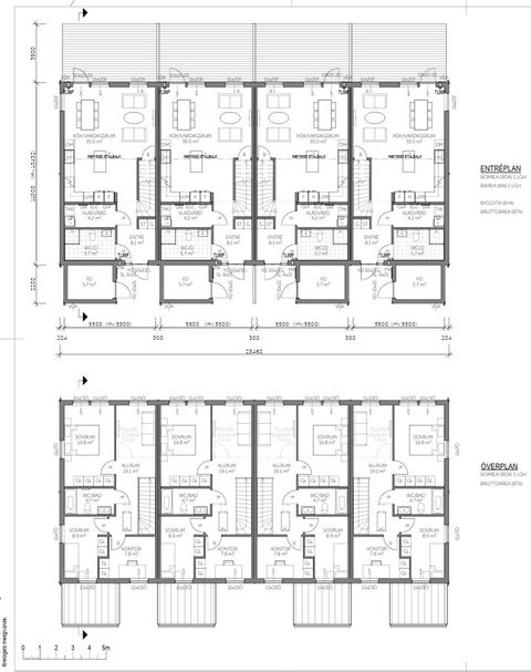 Radhus, Tolvmilavägen 91 A, Hönsarvet, Borlänge