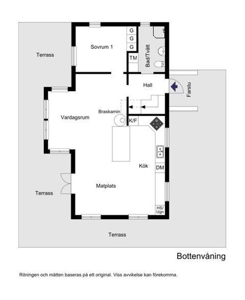 Villa, Fläderstigen 3, Ugglarp, Falkenberg