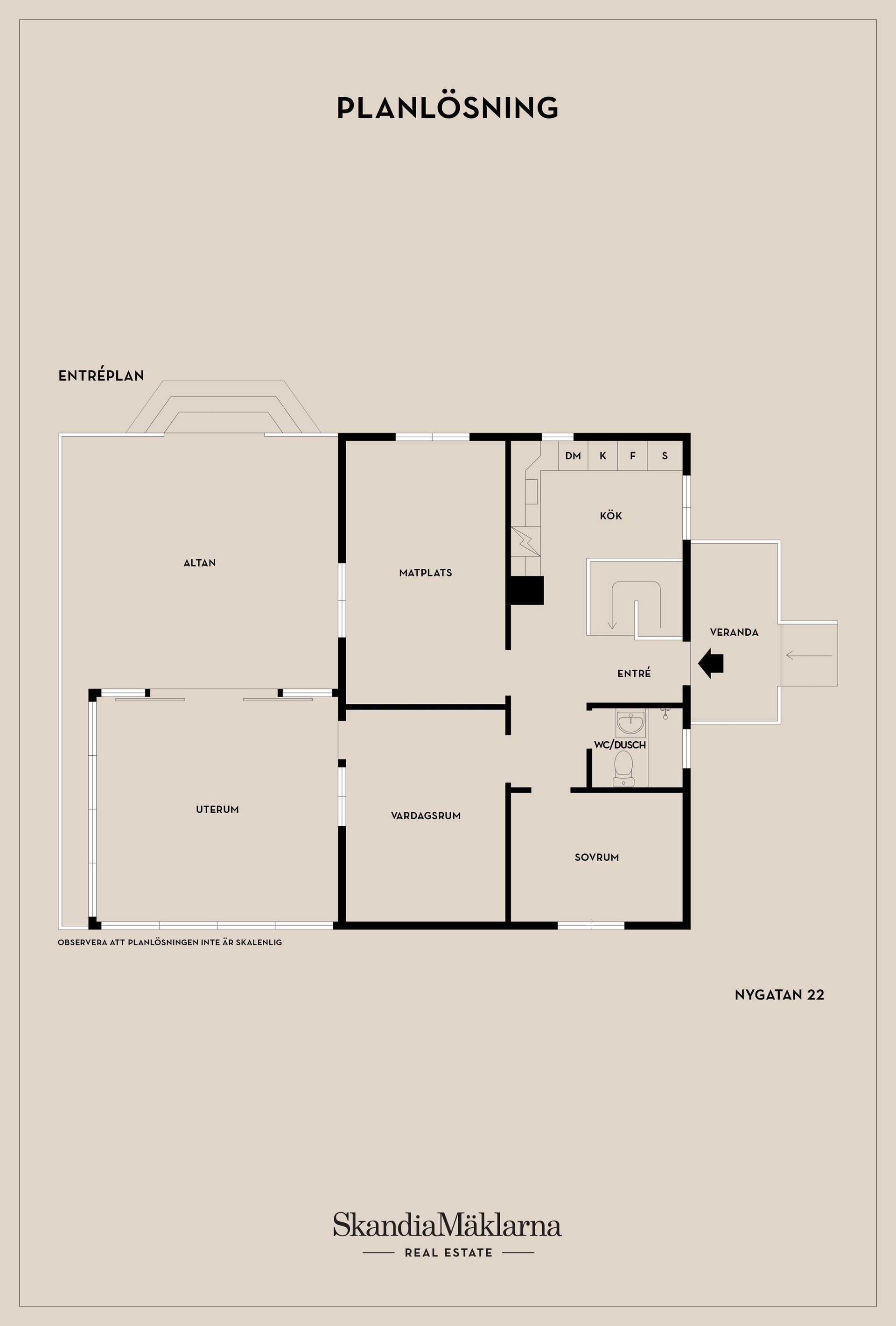 Villa, Nygatan 22, Sparreholm, Flen