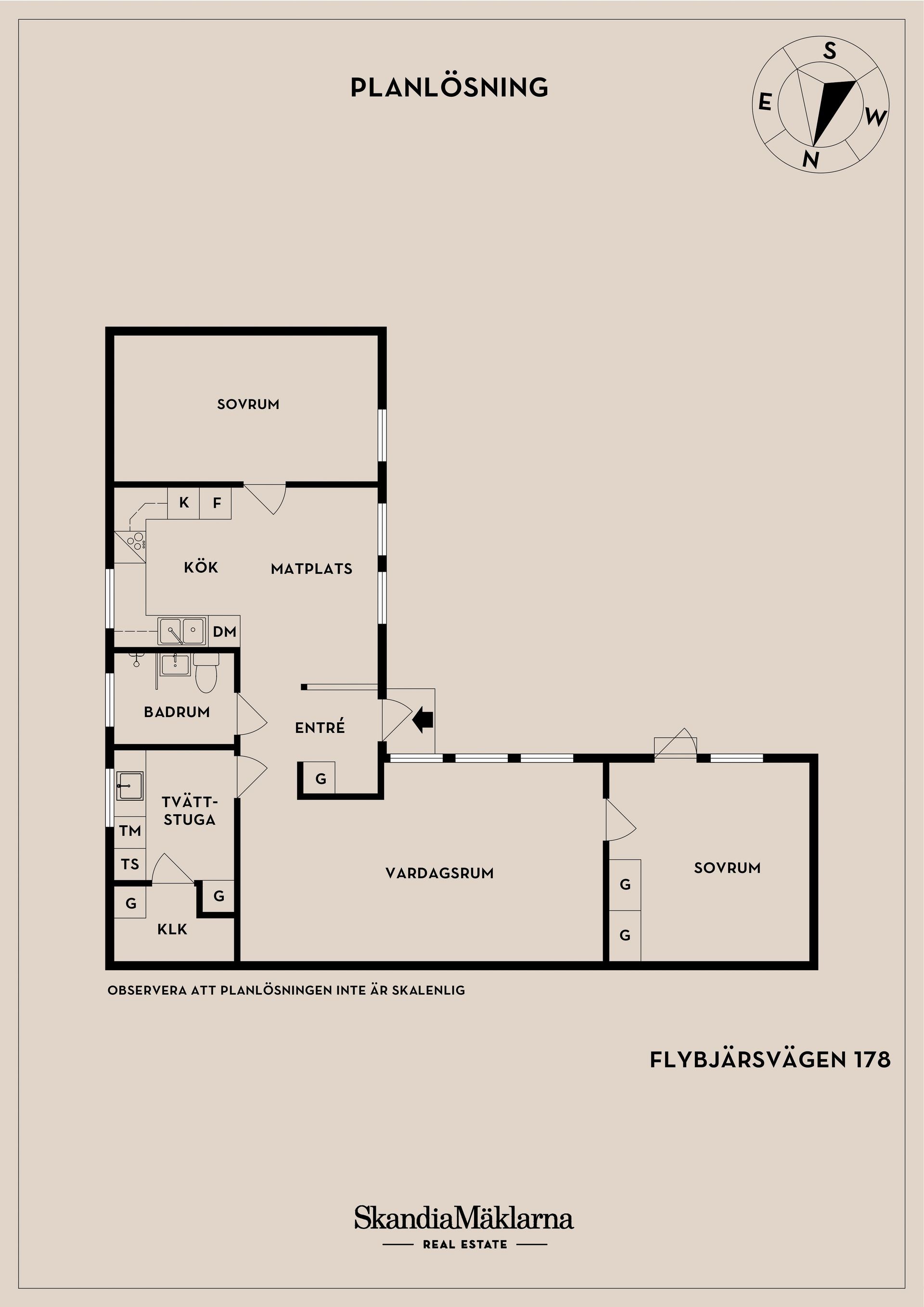 Radhus, Flybjärsvägen 178, Påarp, Helsingborg