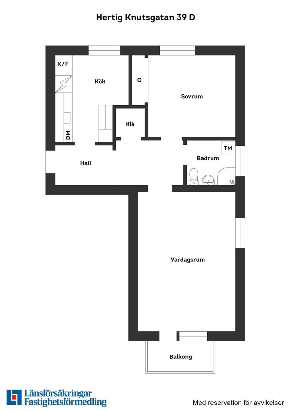 Bostadsrätt, Hertig Knutsgatan 39D, Centralt/Högskolan, Halmstad