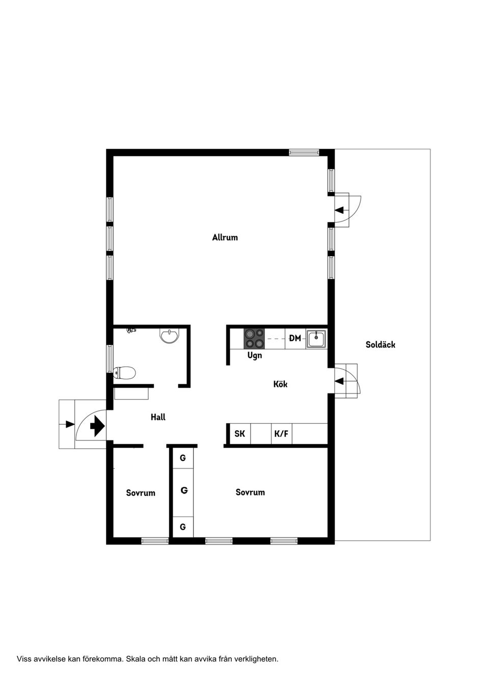Villa, Bonderudsvägen 8, Östra Sunnäs, Kristinehamn