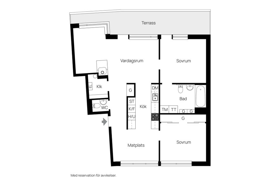 Bostadsrätt, Sickla Kanalgata 19 A, Hammarby Sjöstad, Stockholm