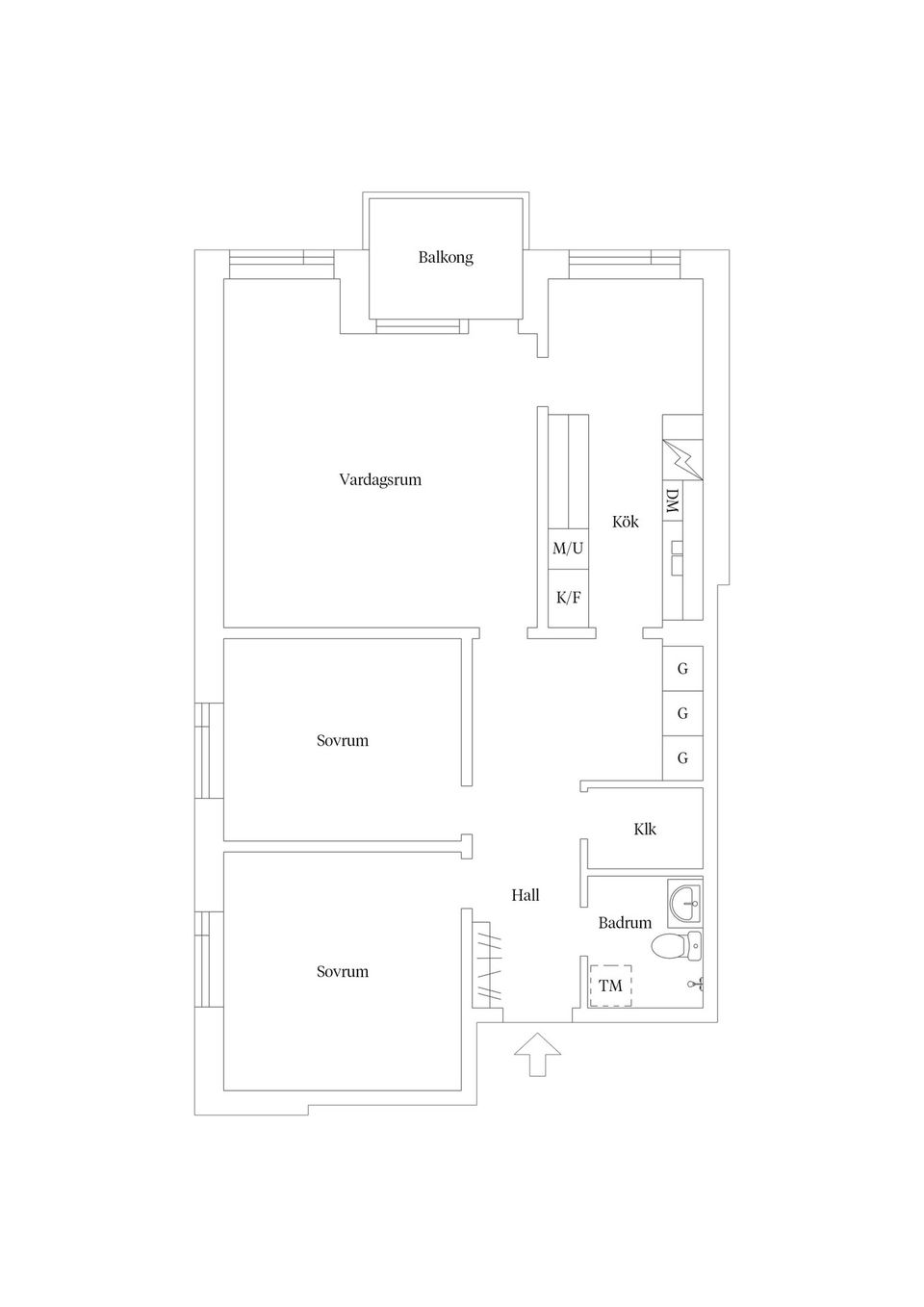 Bostadsrätt, Axel Oxenstiernas väg 3, Oxhagen, Kalmar