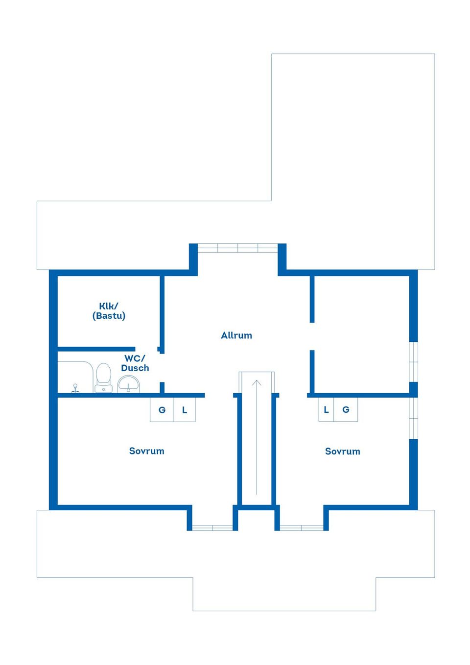 Villa, Radhus, Satellitvägen 11, Ljungdala, Hässleholm